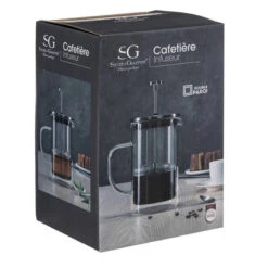 Secret De Gourmet French Press Cafetiere - Dubbelwandig Glas - 600 Ml - Cafetiere -LAVAZZA Winkel 3802203 23d4a11b
