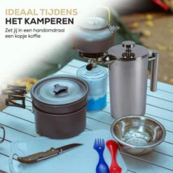 Rochester French Press - Cafetiere Met Bonenpotje - Koffiemaker - 1 Liter - Vaatwasserbestendig – Dubbelwandig - RVS 5 Rochester French Press - Cafetiere Met Bonenpotje - Koffiemaker - 1 Liter - Vaatwasserbestendig – Dubbelwandig - RVS -LAVAZZA Winkel 3813902 7f45af11