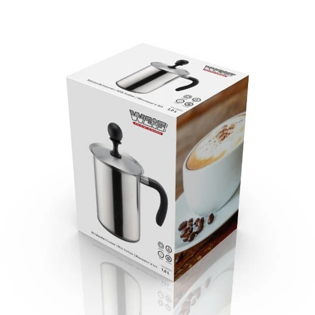 Weis - Melkopschuimer, Handmatig, 1 liter – Weis Weis - Melkopschuimer, Handmatig, 1 Liter – Weis -LAVAZZA Winkel 3894572 330b0a52
