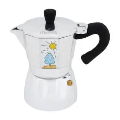 Any Morning Percolator Hes-6 Espressomachine, Mokkapot Voor Elke Gelegenheid, 6 Kopjes, 240 Ml