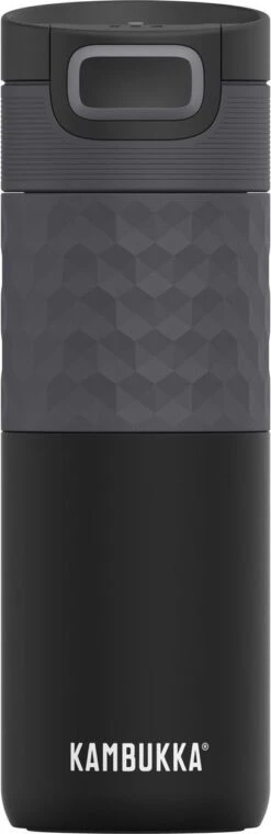 Kambukka Etna Grip Thermosbeker 500 Ml - Makkelijk Reinigen - Lekvrije Koffiebeker - Zwart -LAVAZZA Winkel 390x1200
