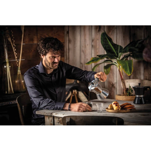 Leopold Vienna - Espressomaker Tivoli 6-kops aluminium Leopold Vienna - Espressomaker Tivoli 6-kops Aluminium -LAVAZZA Winkel 3936024 79835cde