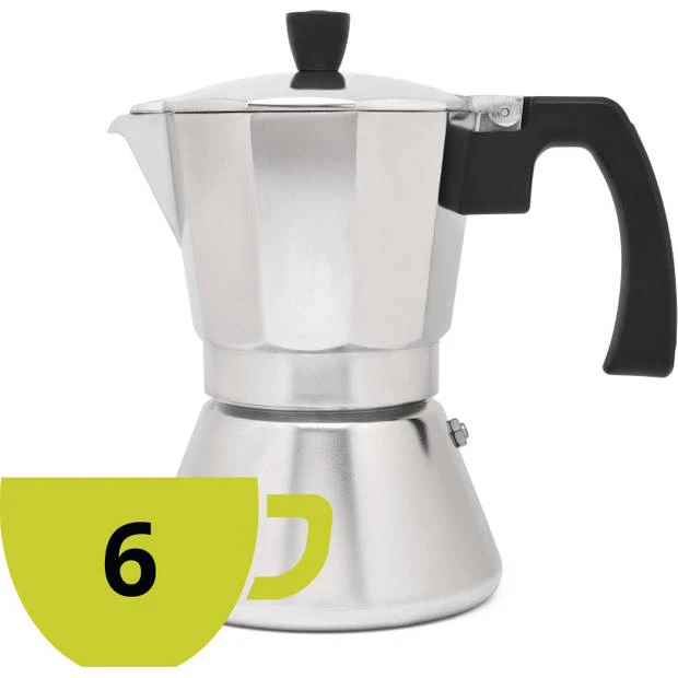 Leopold Vienna - Espressomaker Tivoli 6-kops aluminium Leopold Vienna - Espressomaker Tivoli 6-kops Aluminium -LAVAZZA Winkel 3936024 f9eb2709