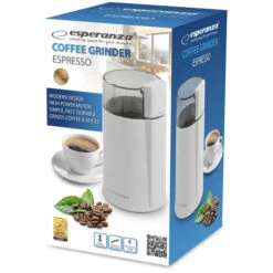 Esperanza Esperesso Elektrische Koffiemolen - Wit -LAVAZZA Winkel 3947030 5dc70016