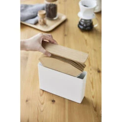 Yamazaki Coffee Filter Case Large - Tosca - White -LAVAZZA Winkel 3975032 2dd665e9