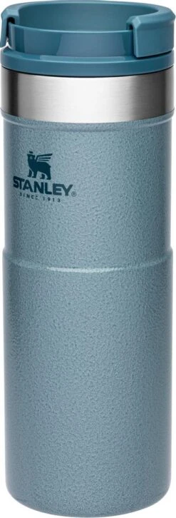 Stanley The NeverLeak™ Travel Mug 0,47L NEW - Thermosfles - Hammertone Ice -LAVAZZA Winkel 408x1200 2