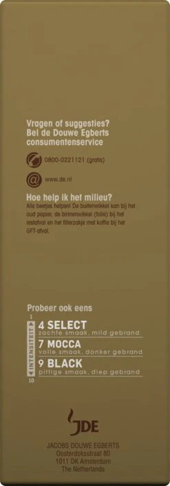 Douwe Egberts Excellent Filterkoffie - 6 X 500 Gram -LAVAZZA Winkel 420x1200 5