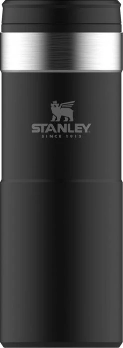 Stanley The NeverLeak™ Travel Mug 0,35L NEW - Thermosfles - Matt Black -LAVAZZA Winkel 426x1200 2