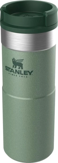 Stanley The NeverLeak™ Travel Mug 0,35L NEW - Thermosfles - Hammertone Green -LAVAZZA Winkel 430x1200 2