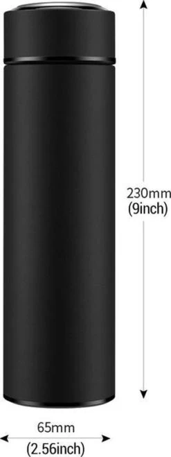 Thermosfles 500 Ml - Met Thee Filter - Mat Zwart 4 Thermosfles 500 Ml - Met Thee Filter - Mat Zwart -LAVAZZA Winkel 450x1200 2