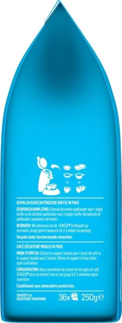 Senseo Decaf Koffiepads - 5/9 Intensiteit - 10 X 36 Pads -LAVAZZA Winkel 454x1200 5