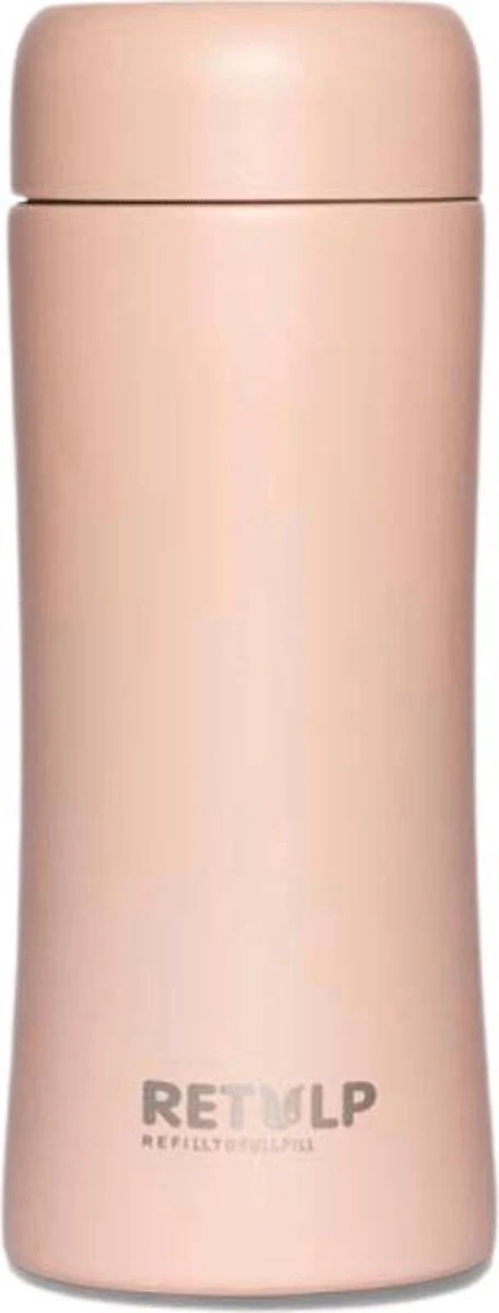 Retulp - Tumbler Thermosbeker – Champagne Pink – 300 ml - Thermosfles - Roze Retulp - Tumbler Thermosbeker – Champagne Pink – 300 Ml - Thermosfles - Roze -LAVAZZA Winkel