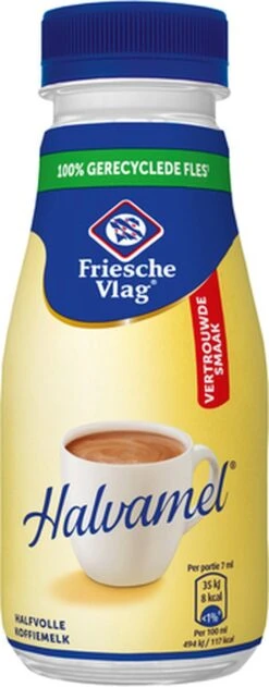 Friesche Vlag | Halvamel | Pet Flesje | 12x 140ml