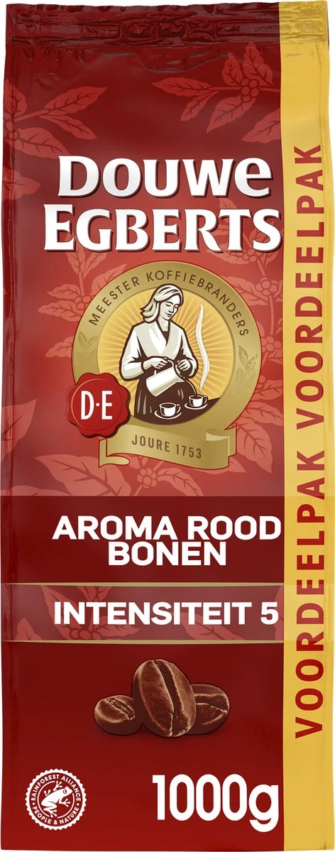 Douwe Egberts Aroma Rood Koffiebonen - 4 x 1000 gram - Extra grote verpakking Douwe Egberts Aroma Rood Koffiebonen - 4 X 1000 Gram - Extra Grote Verpakking -LAVAZZA Winkel 472x1200 5