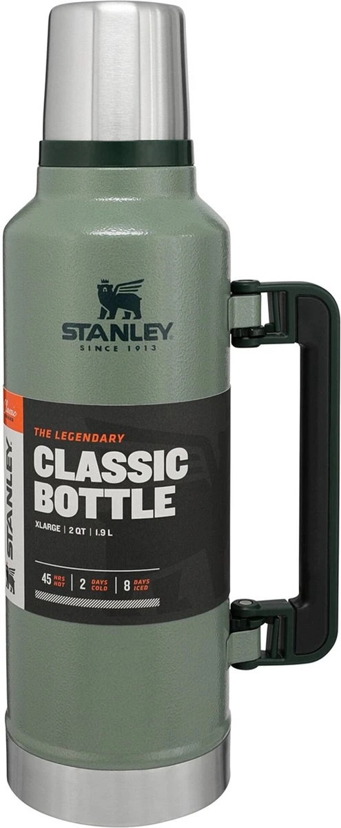 Stanley The Legendary Classic Bottle 1,90L - thermosfles - Hammertone Green Stanley The Legendary Classic Bottle 1,90L - Thermosfles - Hammertone Green -LAVAZZA Winkel