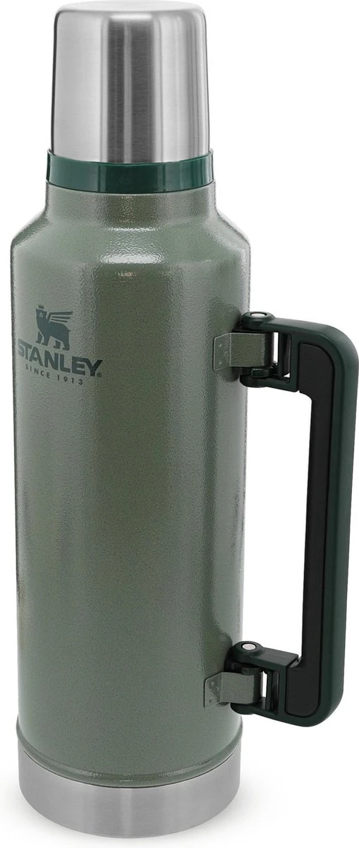 Stanley The Legendary Classic Bottle 1,90L - thermosfles - Hammertone Green Stanley The Legendary Classic Bottle 1,90L - Thermosfles - Hammertone Green -LAVAZZA Winkel