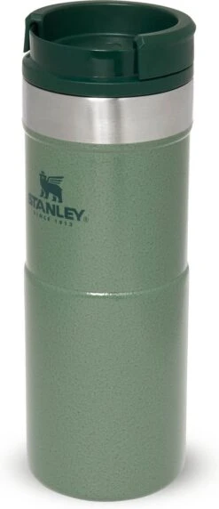 Stanley The NeverLeak™ Travel Mug 0,35L NEW - Thermosfles - Hammertone Green -LAVAZZA Winkel 518x1200