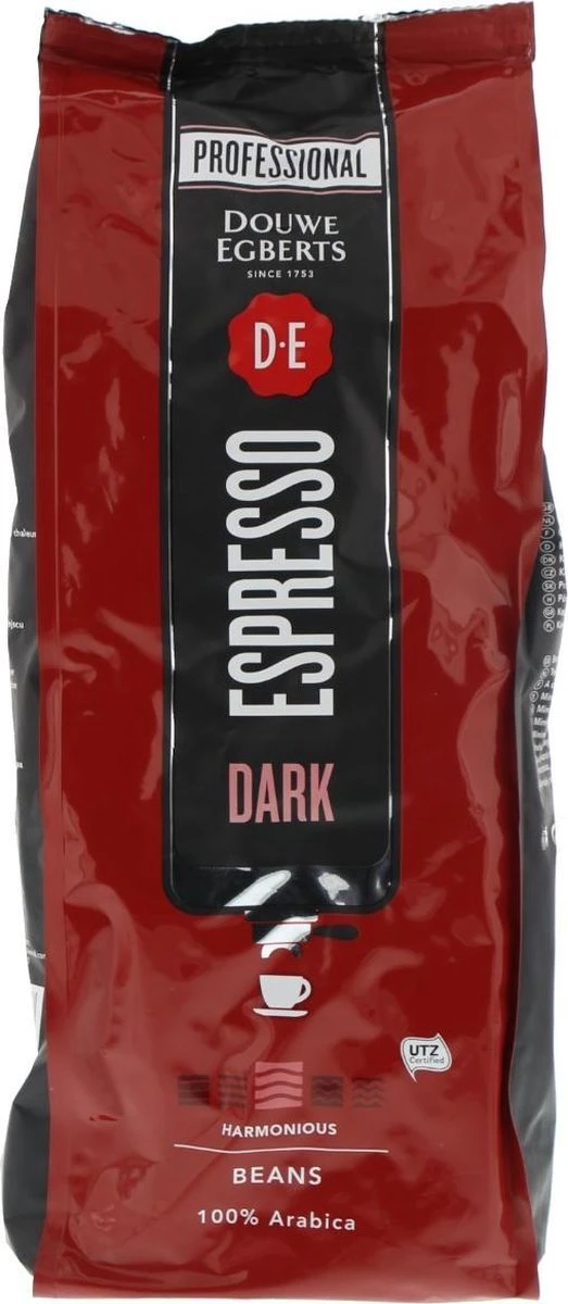 Koffie Douwe Egberts Espresso Bonen Dark Roast 1000gr Koffie Douwe Egberts Espresso Bonen Dark Roast 1000gr -LAVAZZA Winkel 523x1200 1