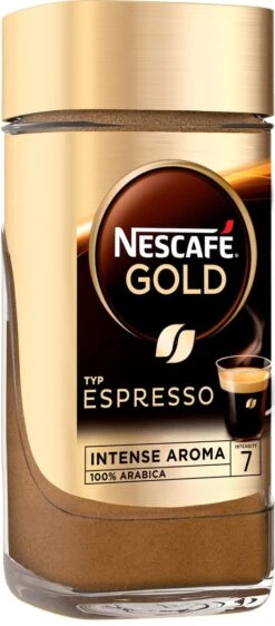 Nescafé Gold Espresso Oploskoffie - 6 Potten à 100 Gram -LAVAZZA Winkel 527x1200 3