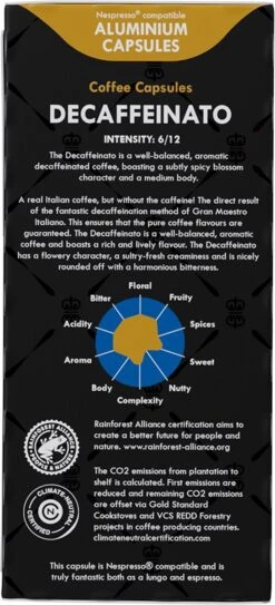 Gran Maestro Italiano - Koffiecups - Nespresso Compatibel Proefpakket - Espresso, Lungo En Meer - 10 X 20 Cups 6 Gran Maestro Italiano - Koffiecups - Nespresso Compatibel Proefpakket - Espresso, Lungo En Meer - 10 X 20 Cups -LAVAZZA Winkel 546x1200 5