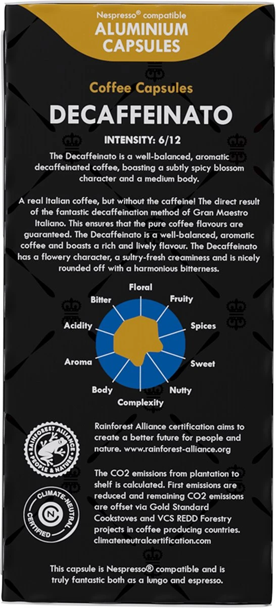 Gran Maestro Italiano - Koffiecups - Nespresso Compatibel Proefpakket - Espresso, Lungo en Meer - 10 x 20 cups Gran Maestro Italiano - Koffiecups - Nespresso Compatibel Proefpakket - Espresso, Lungo En Meer - 10 X 20 Cups -LAVAZZA Winkel 546x1200 5