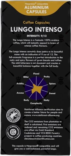 Gran Maestro Italiano - Koffiecups - Nespresso Compatibel Proefpakket - Espresso, Lungo En Meer - 10 X 20 Cups 2 Gran Maestro Italiano - Koffiecups - Nespresso Compatibel Proefpakket - Espresso, Lungo En Meer - 10 X 20 Cups -LAVAZZA Winkel 547x1200