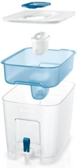 BRITA - Waterfilterkan Flow Cool - Blauw - 8,2L -LAVAZZA Winkel 550x1200