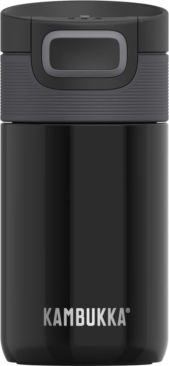 Kambukka Etna Thermosbeker 300 ml - makkelijk reinigen - lekvrije Koffiebeker - Pitch Black Kambukka Etna Thermosbeker 300 Ml - Makkelijk Reinigen - Lekvrije Koffiebeker - Pitch Black -LAVAZZA Winkel
