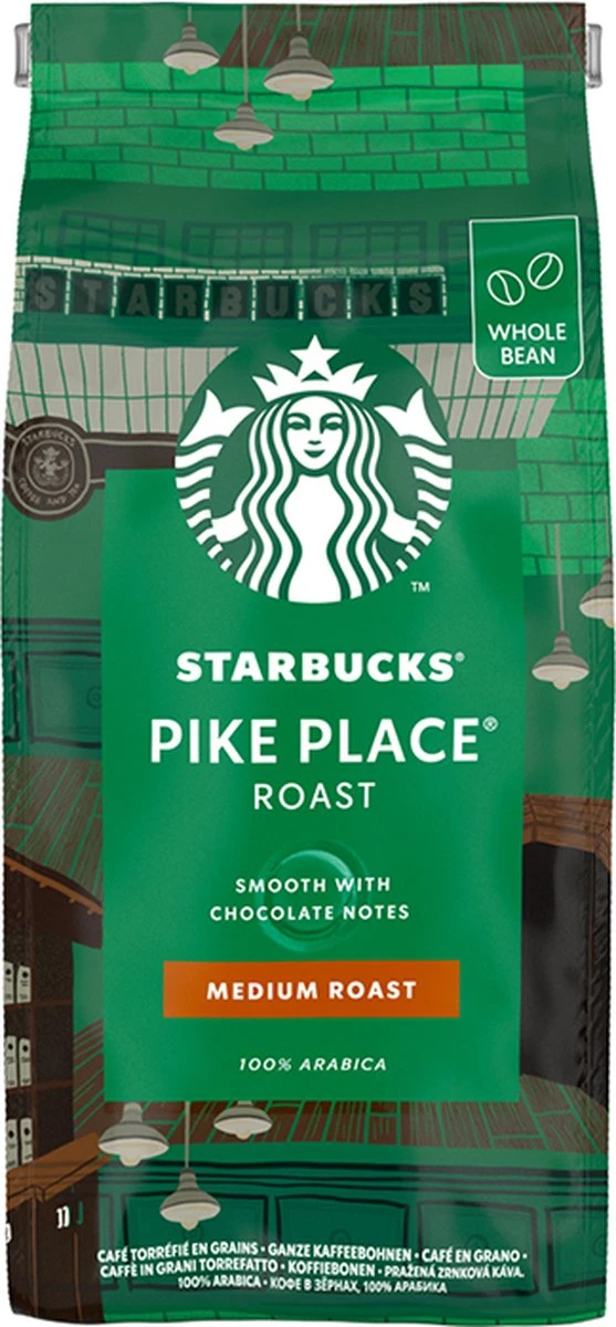 Starbucks® Pike Place® - koffiebonen - 200 gram Starbucks® Pike Place® - Koffiebonen - 200 Gram -LAVAZZA Winkel 557x1200 3