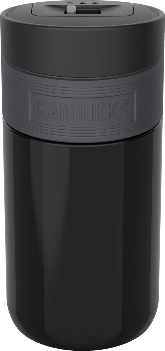 Kambukka Etna Thermosbeker 300 ml - makkelijk reinigen - lekvrije Koffiebeker - Pitch Black Kambukka Etna Thermosbeker 300 Ml - Makkelijk Reinigen - Lekvrije Koffiebeker - Pitch Black -LAVAZZA Winkel