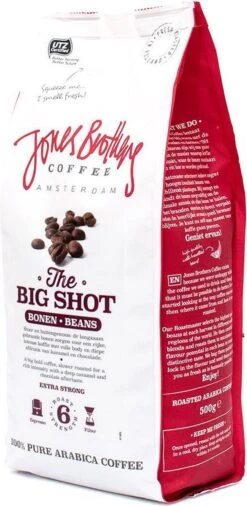 Jones Brothers Coffee The Big Shot Koffiebonen - 6 X 500 Gram 5 Jones Brothers Coffee The Big Shot Koffiebonen - 6 X 500 Gram -LAVAZZA Winkel 586x1200