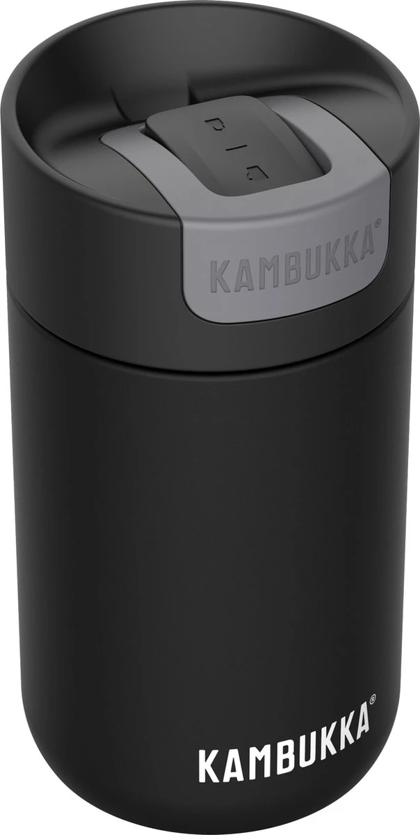 Kambukka Olympus Thermosbeker 300 ml - makkelijk reinigen - lekvrije Koffiebeker - RVS - Jet Black Kambukka Olympus Thermosbeker 300 Ml - Makkelijk Reinigen - Lekvrije Koffiebeker - RVS - Jet Black -LAVAZZA Winkel