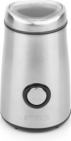 Princess Coffee Grinder Stainless Steel Deluxe 01.242196.01.001 -LAVAZZA Winkel 606x1200
