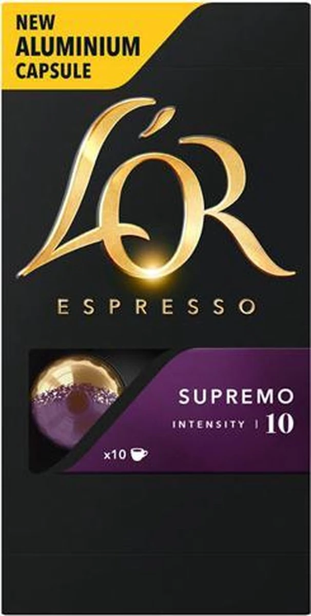 L'OR Espresso Supremo Koffiecups - Intensiteit 10/12 - 10 x 10 capsules L'OR Espresso Supremo Koffiecups - Intensiteit 10/12 - 10 X 10 Capsules -LAVAZZA Winkel 606x1200 5