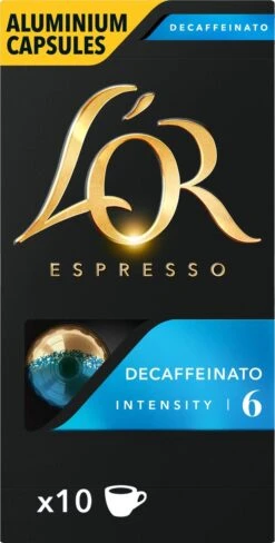 L'OR Espresso Decaffeinato Koffiecups - Intensiteit 6/12 - 10 X 10 Capsules -LAVAZZA Winkel 607x1200 11