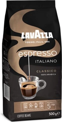 Lavazza Espresso Italiano Classico Koffiebonen - 500 Gram X4 -LAVAZZA Winkel 608x1200 3
