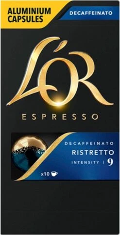 L'OR Espresso Ristretto Decaffeinato - Intensiteit 9/12 - 10 X 10 Capsules -LAVAZZA Winkel 611x1200 4