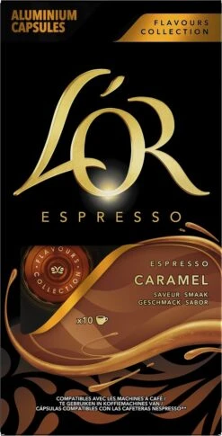L'OR Espresso Caramel Koffiecups - 10 X 10 Capsules -LAVAZZA Winkel 611x1200 5