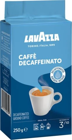 Lavazza Caffe Decaffeinato Filterkoffie - 250 Gram X8 -LAVAZZA Winkel 620x1200 4