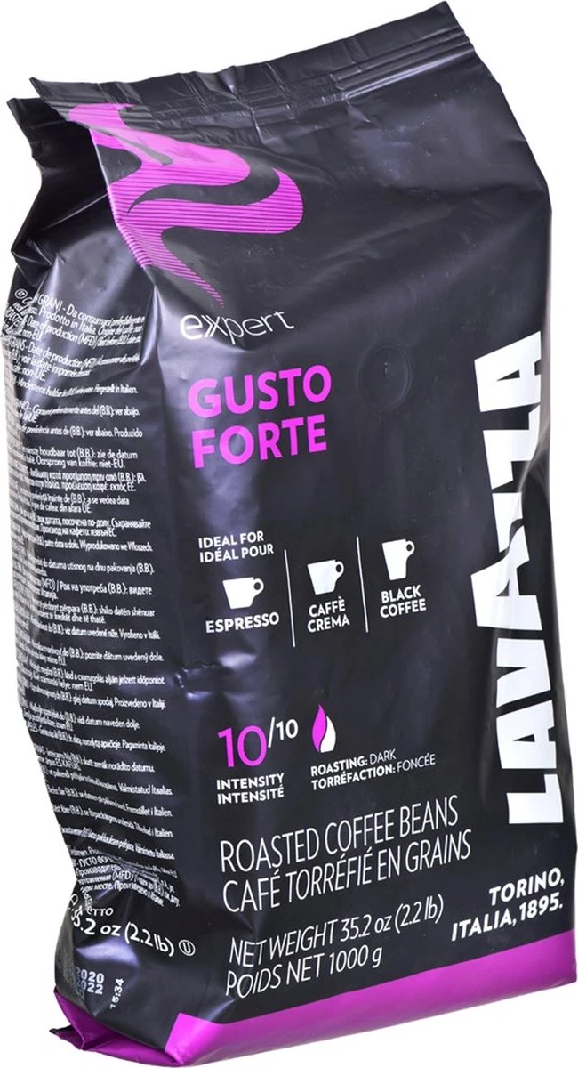 Lavazza Expert Gusto Forte - koffiebonen - 1 kilo Lavazza Expert Gusto Forte - Koffiebonen - 1 Kilo -LAVAZZA Winkel