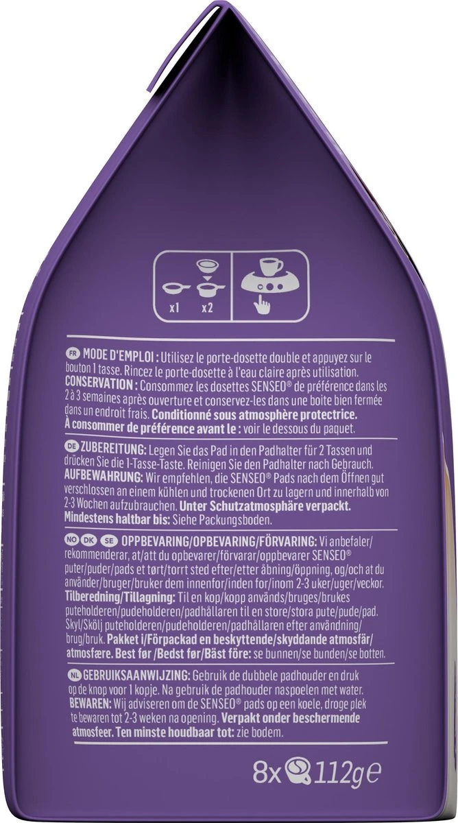 Senseo Milka Pads - 4 x 8 pads - Warme Chocolademelk Senseo Milka Pads - 4 X 8 Pads - Warme Chocolademelk -LAVAZZA Winkel 668x1200 5