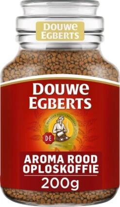 Douwe Egberts Aroma Rood Oploskoffie - 6 X Pot Van 200 Gram -LAVAZZA Winkel 701x1200 2