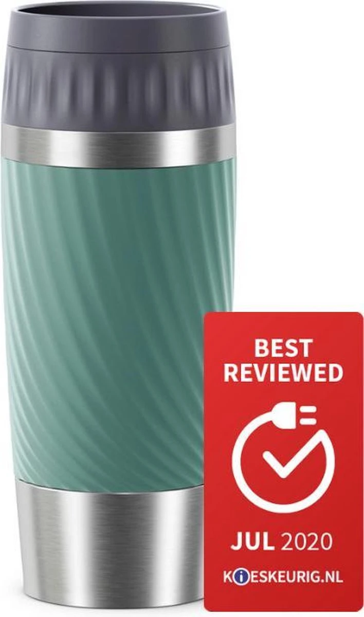 Tefal Travel Mug Easy Twist Thermobeker - Groen - 0,36 liter Tefal Travel Mug Easy Twist Thermobeker - Groen - 0,36 Liter -LAVAZZA Winkel 708x1200 1