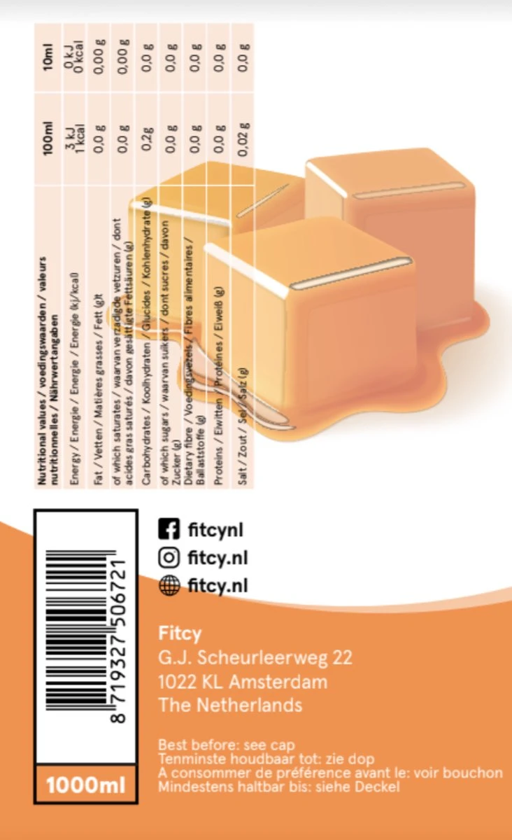 Fitcy | Koffiesiroop | Karamel | Barista Syrup | Zero | Vegan | Vetvrij | Suikervrij | Keto-vriendelijk | Koffie | Siroop | 1L Fitcy | Koffiesiroop | Karamel | Barista Syrup | Zero | Vegan | Vetvrij | Suikervrij | Keto-vriendelijk | Koffie | Siroop | 1L -LAVAZZA Winkel 732x1200 1