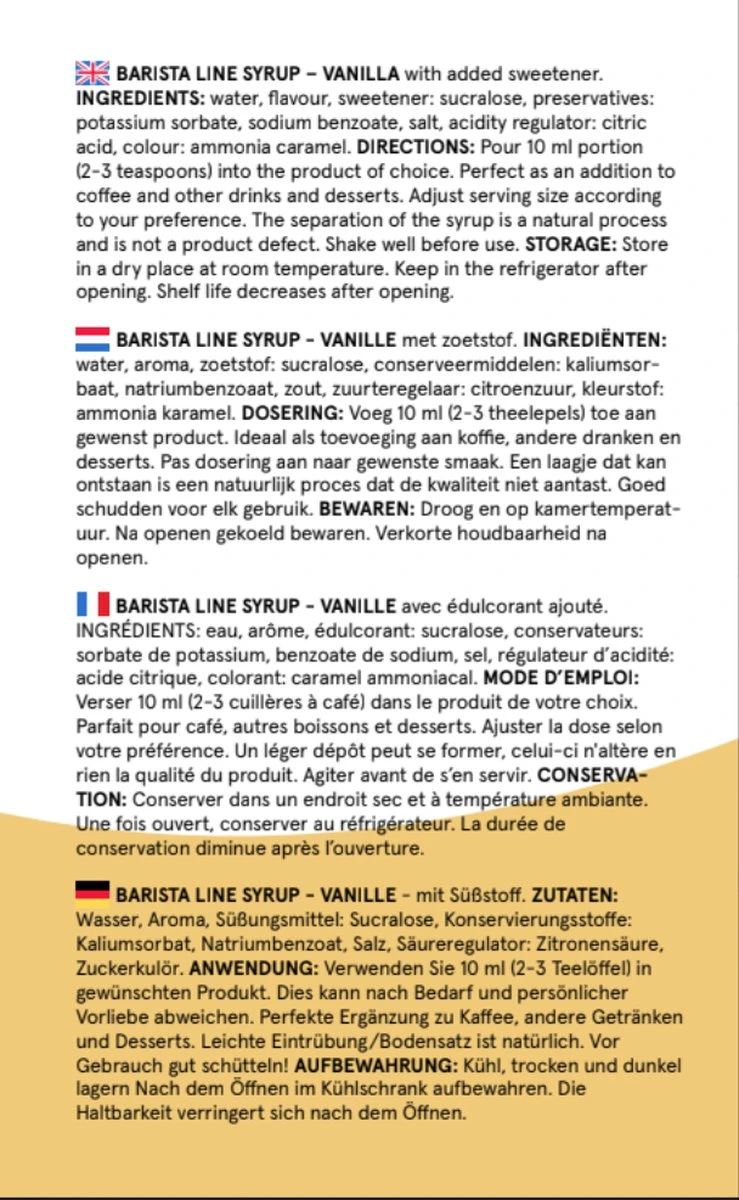 Fitcy | Koffiesiroop | Vanille | Barista Syrup | Zero | Vegan | Vetvrij | Suikervrij | Keto-vriendelijk | Koffie | Siroop | MET DOSEERPOMP | 1L Fitcy | Koffiesiroop | Vanille | Barista Syrup | Zero | Vegan | Vetvrij | Suikervrij | Keto-vriendelijk | Koffie | Siroop | MET DOSEERPOMP | 1L -LAVAZZA Winkel 739x1200 3