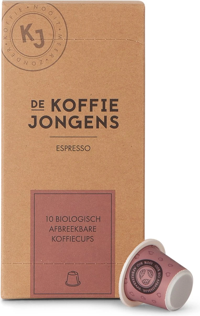 Biologisch afbreekbare koffiecups - Espresso 180x - De Koffiejongens Biologisch Afbreekbare Koffiecups - Espresso 180x - De Koffiejongens -LAVAZZA Winkel 763x1200 1