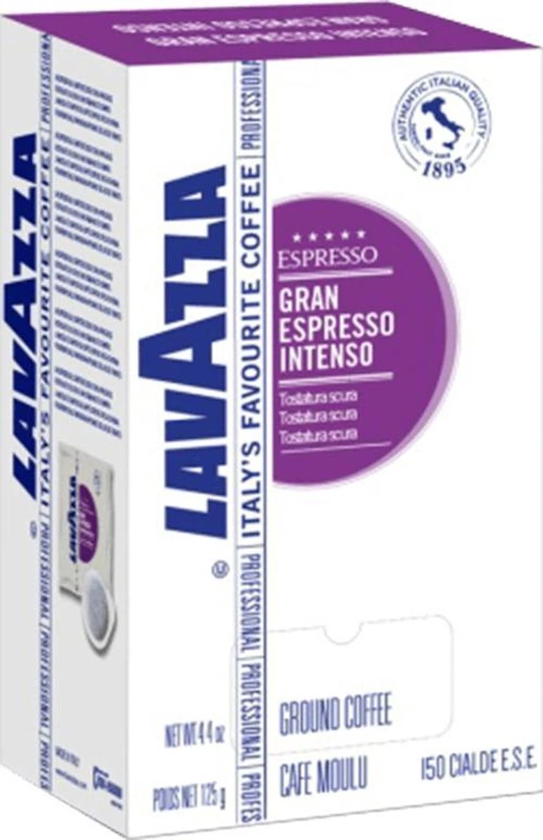 Lavazza ESE Gran Espresso Intenso - 150 stuks Lavazza ESE Gran Espresso Intenso - 150 Stuks -LAVAZZA Winkel