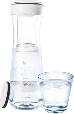 BRITA - Fill&Serve Waterfilterkaraf - 1,3L - Wit Grafiet - Inclusief 1 MicroDisc Waterfilter -LAVAZZA Winkel 777x1200