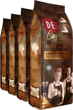 Douwe Egberts D.E Café Creatie Koffiebonen - 7/9 Intensiteit - 4 X 500 Gram 5 Douwe Egberts D.E Café Creatie Koffiebonen - 7/9 Intensiteit - 4 X 500 Gram -LAVAZZA Winkel 796x1200