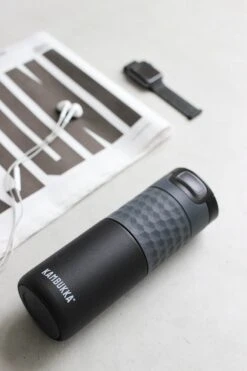 Kambukka Etna Grip Thermosbeker 500 Ml - Makkelijk Reinigen - Lekvrije Koffiebeker - Zwart -LAVAZZA Winkel 799x1200